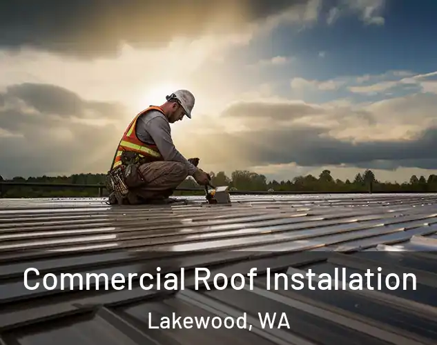  Commercial Roof Installation Lakewood, WA