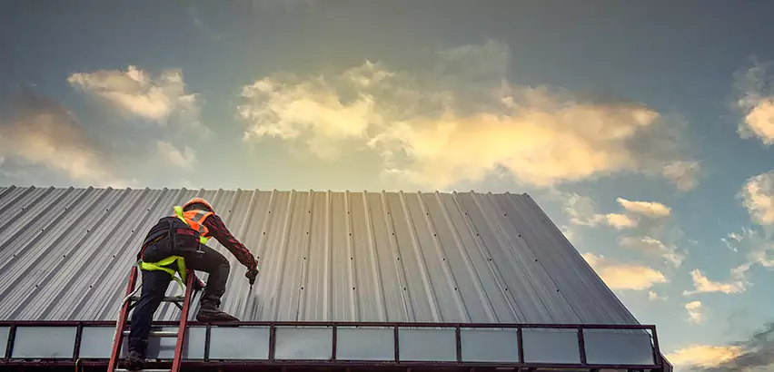 Commercial Built-Up Roof Installation in Lakewood