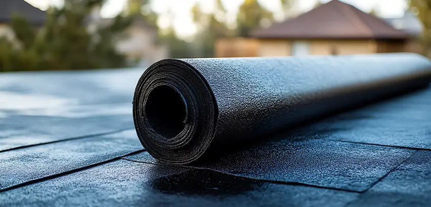 Rubber Flat Roof Replacement in Lakewood