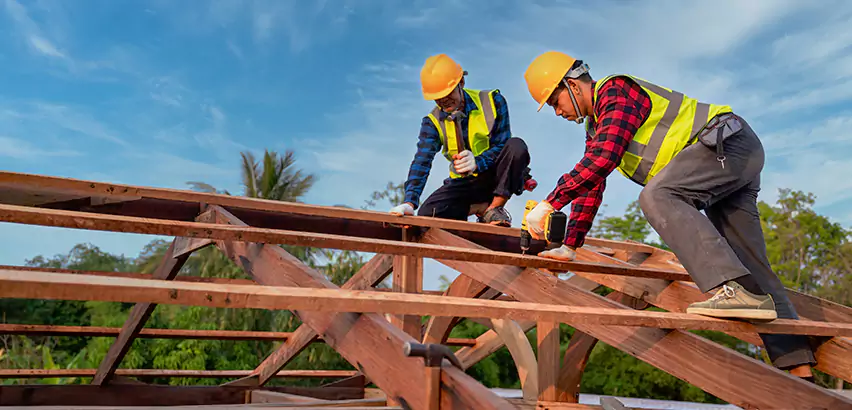 Mobile Home Roof Truss Repair in Lakewood