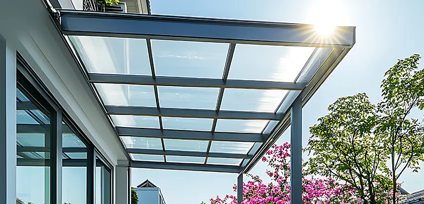 Glass Patio Roof Installation in Lakewood