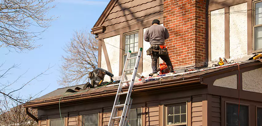 Roof Siding Trim Repair in Lakewood
