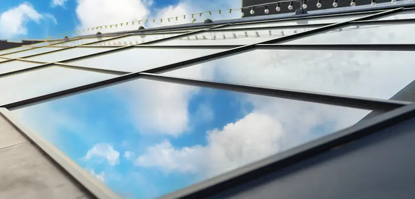 Flat Roof Skylight Installation in Lakewood