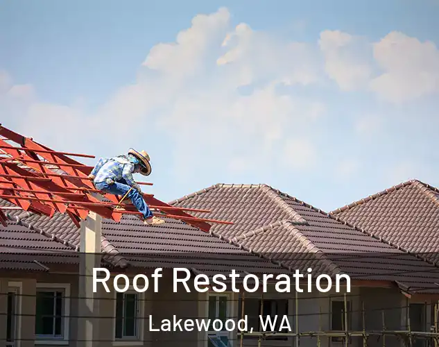  Roof Restoration Lakewood, WA