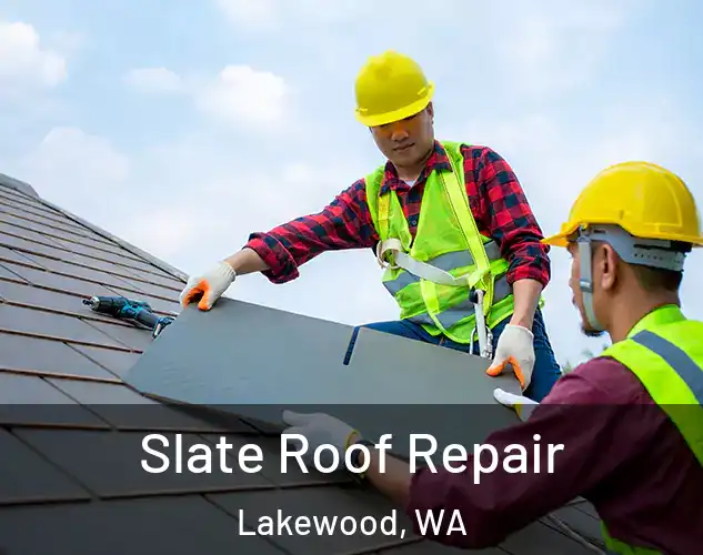  Slate Roof Repair Lakewood, WA