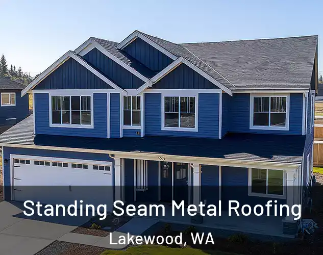  Standing Seam Metal Roofing Lakewood, WA